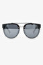 Dior Homme Black Aviator Reflective Lens Sunglasses