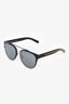 Dior Homme Black Aviator Reflective Lens Sunglasses