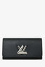 Louis Vuitton Black Epi Leather Twist Wallet