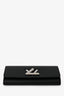 Louis Vuitton Black Epi Leather Twist Wallet