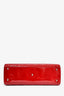 Christian Dior 2011 Red Patent Leather Large Lady Dior