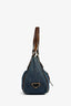Prada Blue Denim/Leather Moon Bag