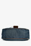Prada Blue Denim/Leather Moon Bag