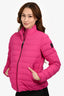 Mackage Hot Pink Puffer Zip-Up Jacket Size S