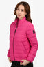 Mackage Hot Pink Puffer Zip-Up Jacket Size S