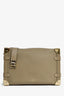 Louis Vuitton Taupe Leather Side Trunk MM Crossbody Bag