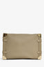 Louis Vuitton Taupe Leather Side Trunk MM Crossbody Bag