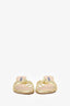 Stuart Weitzman Gold Metallic Leather Knot Sidney Sandals Size 9