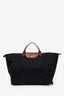 Longchamp Black Large Le Pliage Tote