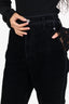 Annette Gortz Black Velvet Straight Leg Pants Size 40