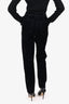 Annette Gortz Black Velvet Straight Leg Pants Size 40