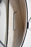 Christian Dior 2021 White Grained Leather Mini Saddle Bag