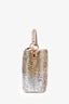 Louis Vuitton 2015 Copper Metallic Leather Sequin Capicines BB with Strap
