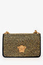 Versace Black Crystal Embellished Medusa Crossbody