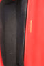 Burberry Red Leather Quilted TB Logo Lola Flap Crossbody