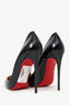 Christian Louboutin Black Patent So Kate Pumps Size 37