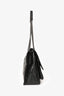 Saint Laurent Black Crinkle Leather Niki Shoulder Bag