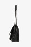 Saint Laurent Black Crinkle Leather Niki Shoulder Bag