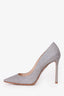 Jimmy Choo Dusty Glitter Romy 100 Pumps Size 38