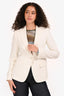 Max Mara White Blazer Estimated Size S/M