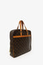 Louis Vuitton 2003 Brown Monogram Porte Documents Pegase Soft Briefcase