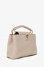 Louis Vuitton Taupe Leather Capucines BB Top Handle Bag with Strap
