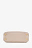 Louis Vuitton Taupe Leather Capucines BB Top Handle Bag with Strap