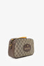 Gucci Brown Neo Vintage Messenger Bag With Web Strap