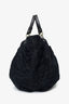 Pre-Loved Chanel™ 2008-09 Navy Quilted Denim XL Coco Cabas Spirit Bag