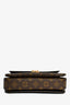 Louis Vuitton 2020 Monogram Canvas/Leather Pochette Metis Crossbody