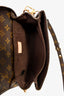 Louis Vuitton 2020 Monogram Canvas/Leather Pochette Metis Crossbody