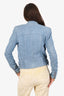Balmain Denim Biker Jacket Size 40