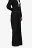 Joseph Black Cotton 'Rock' Trousers Size 40