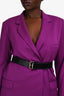 Helmut Lang Purple Blazer Dress Size 6