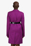 Helmut Lang Purple Blazer Dress Size 6