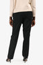 Moncler Black Tailored Trousers Size 52 Mens
