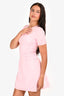 Cushnie Et Ochs Pink Loop Detail Dress Size 4