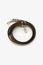 Christian Dior 2014 Gold Leather Mini Diorissimo Top Handle with Strap