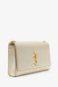 Saint Laurent Gold Glitter Medium Kate Bag