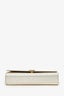 Saint Laurent Gold Glitter Medium Kate Bag