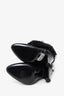 Saint Laurent Black Suede Faux Fur Jokull 105 Over The Knee Boots Size 39