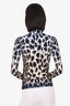 R13 Faded Leopard Turtleneck Top Size XS