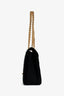 Pre-Loved Chanel™ Vintage Black Quilted Fabric Chain Flap Shoulder Bag