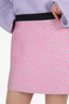 Balenciaga Pink/Black Tweed Mini Skirt Size 38