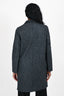 Harris Wharf London Charcoal Wool Long Coat Size IT 40