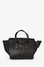Celine Black Python Leather Tie Bag