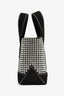 Alexander Wang Black Canvas/Crystal Top Handle Bag