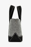 Alexander Wang Black Canvas/Crystal Top Handle Bag