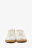Maison Margiela White/Gray Leather/Suede Replica Sneakers Size 41