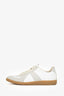 Maison Margiela White/Gray Leather/Suede Replica Sneakers Size 41